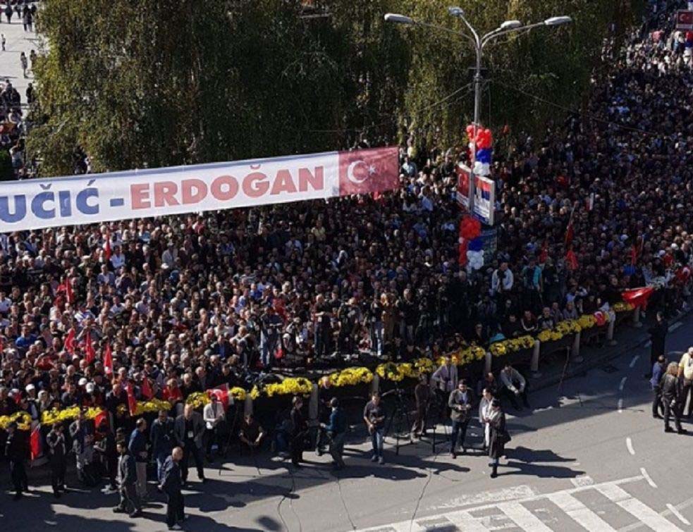Erdogan, Novi Pazar, TVIT